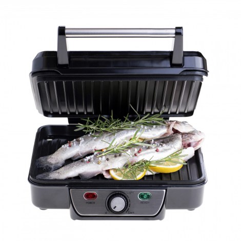 Mesko | MS 3050 | Grill | Contact grill | 1800 W | Black/Stainless steel - 10